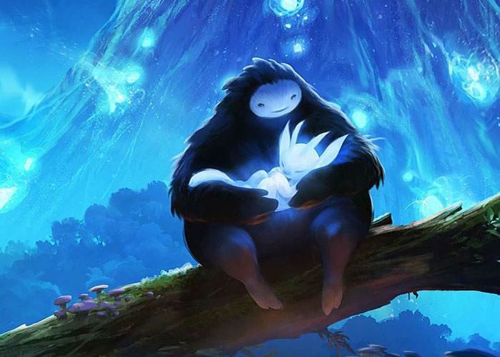 نارو از بازی‌های داستان‌محور Ori And The Blind Forest