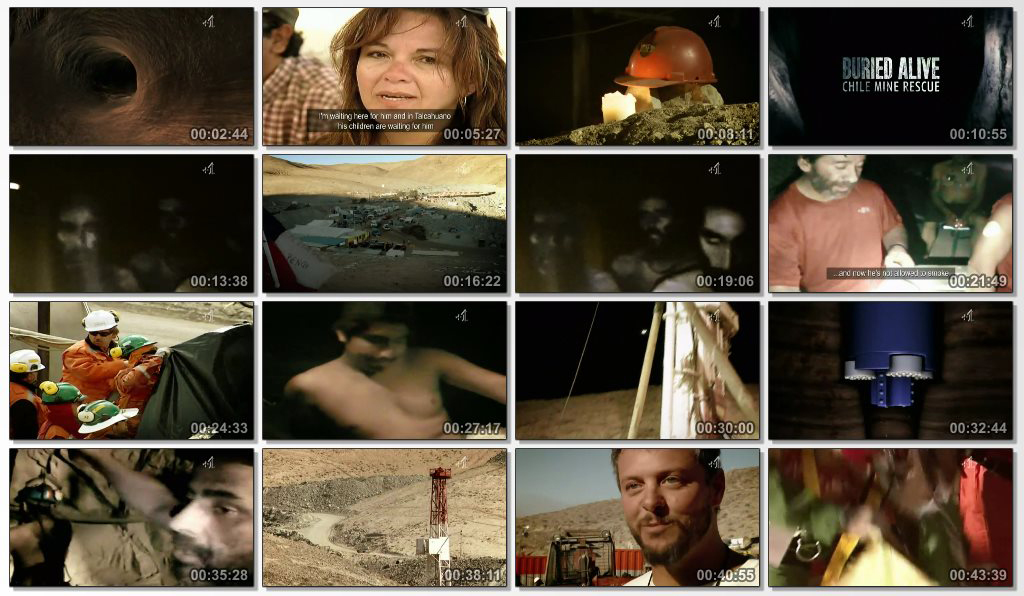 دانلود فیلم مستند Buried Alive The Chilean Mine Rescue 2010