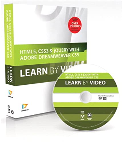 دانلود فیلم آموزش HTML5, CSS3, and JQuery with Adobe Dreamweaver CS5.5