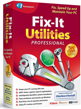 دانلود نرم افزار Avanquest Fix It Utilities Professional v15.6.32.12