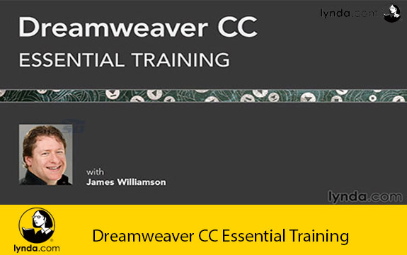 دانلود فیلم آموزشی نرم افزار دریم ویور Dreamweaver CC Essential Training با زیرنویس فارسی