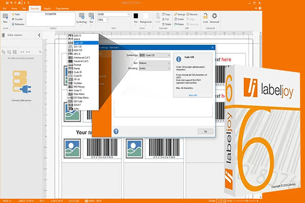 دانلود نرم افزار v6.24.01.12 LabelJoy ساخت و چاپ برچسب و بارکد