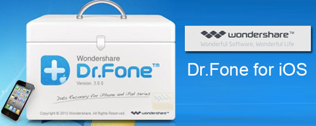 دانلود نرم افزار آیفون آیپد Wondershare Dr.Fone بازیابی اطلاعات موبایل