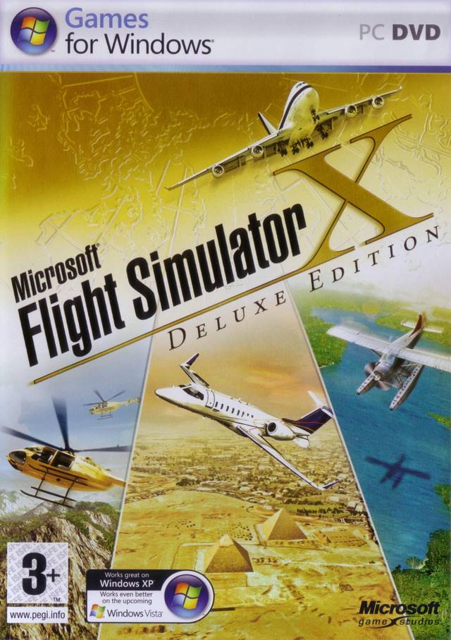 دانلود بازی Microsoft Flight Simulator X Deluxe Edition With SP1 همراه با Expansion Pack