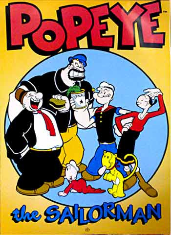 دانلود مجموعه کامل انیمیشن های Popeye ملوان زبل