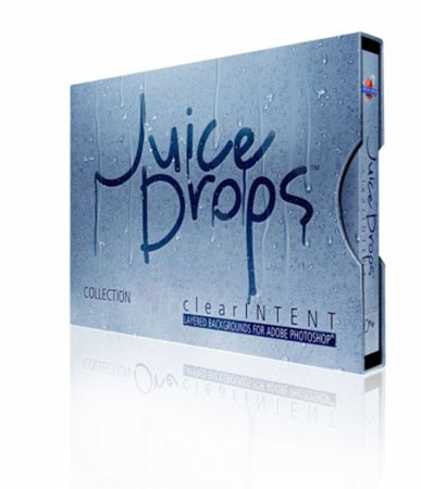 دانلود مجموعه تصاویر لایه باز فتوشاپ Digital Juice Drops Collection