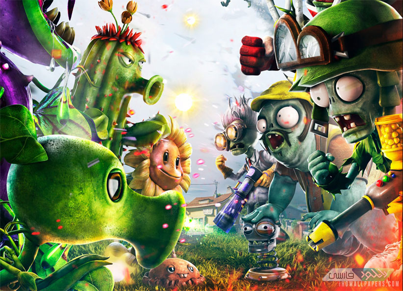 سی دی کی بازی Plants vs Zombies Garden Warfare 2 ایکس باکس (Xbox)