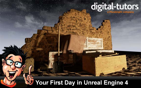 دانلود فیلم آموزشی Your First Day in Unreal Engine 4