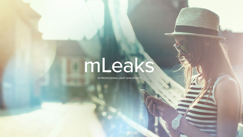 دانلود سمپل های motionVFX mLeaks – 50 Organic Drag & Drop Light Leaks