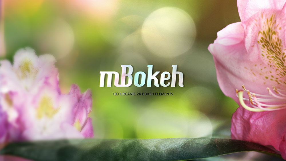 دانلود مجموعه MotionVFX – mBokeh: 100 Organic 2K Bokeh Elements