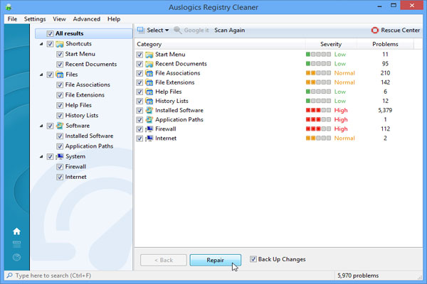 download the new version for android Auslogics Registry Cleaner Pro 10.0.0.3