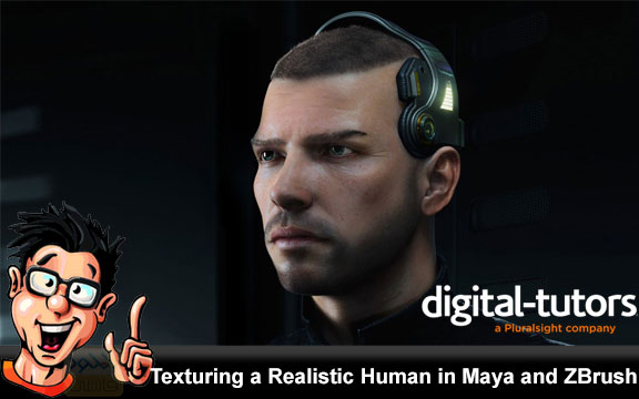 دانلود فیلم آموزشی Texturing a Realistic Human in Maya and ZBrush