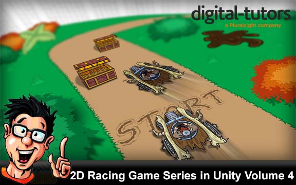 دانلود فیلم آموزشی 2D Racing Game Series in Unity Volume 4