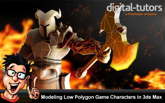 دانلود فیلم آموزشی Modeling Low Polygon Game Characters in 3ds Max