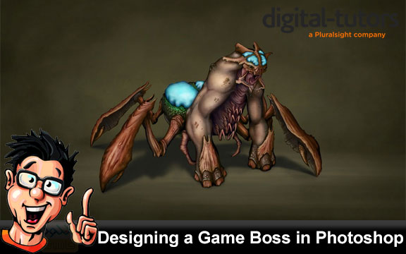دانلود فیلم آموزشی Designing a Game Boss in Photoshop