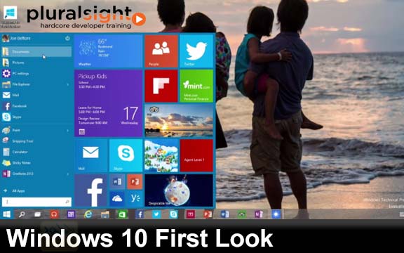 دانلود فیلم آموزشی Windows 10 First Look