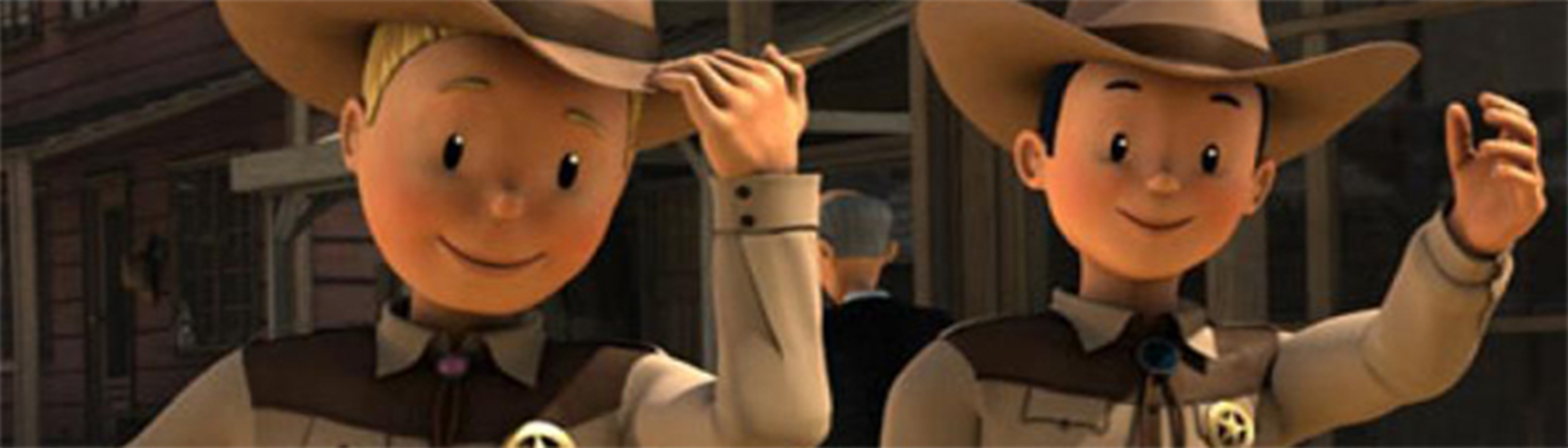 دانلود انیمیشن کارتونی Luke and Lucy The Texas Ranger با دوبله گلوری