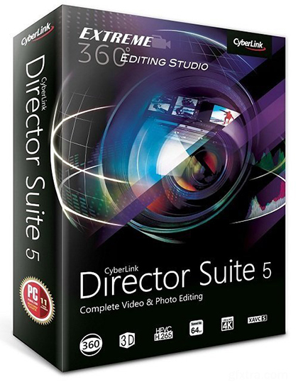 دانلود مجموعه نرم افزار های ویرایش فیلم CyberLink Director Suite v5.0