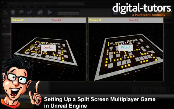 دانلود فیلم آموزشی Setting Up a Split Screen Multiplayer Game in Unreal Engine