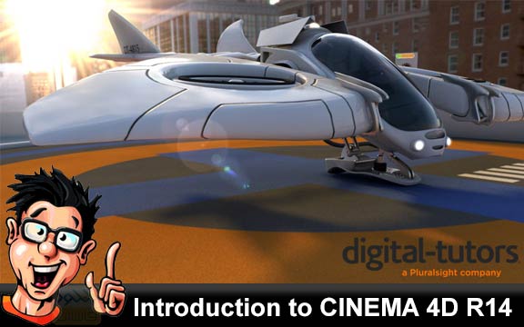 دانلود فیلم آموزشی Introduction to CINEMA 4D R14