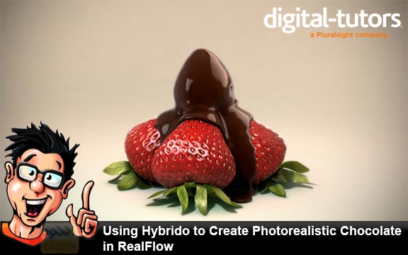 دانلود فیلم آموزشی Using Hybrido to Create Photorealistic Chocolate in RealFlow