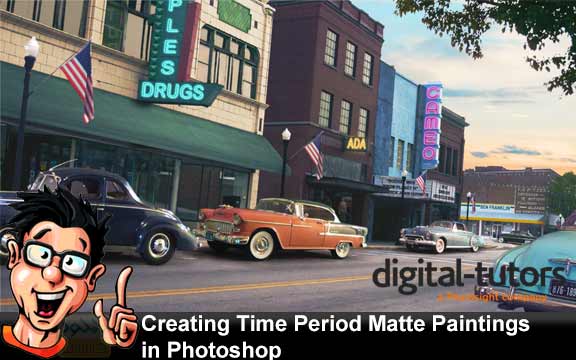 دانلود فیلم آموزشی Creating Time Period Matte Paintings in Photoshop