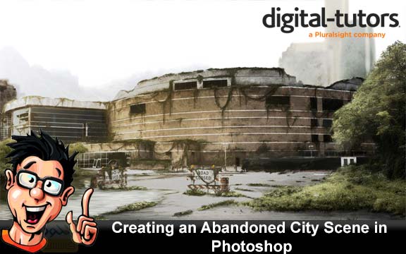 دانلود فیلم آموزشی Creating an Abandoned City Scene in Photoshop
