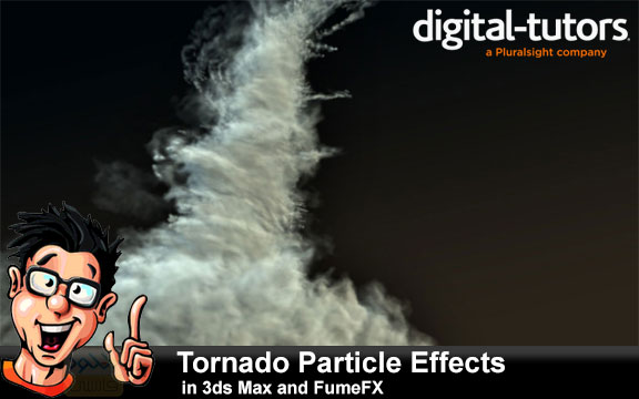 دانلود فیلم آموزشی Tornado Particle Effects in 3ds Max and FumeFX