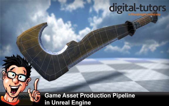 دانلود فیلم آموزشی Game Asset Production Pipeline in Unreal Engine