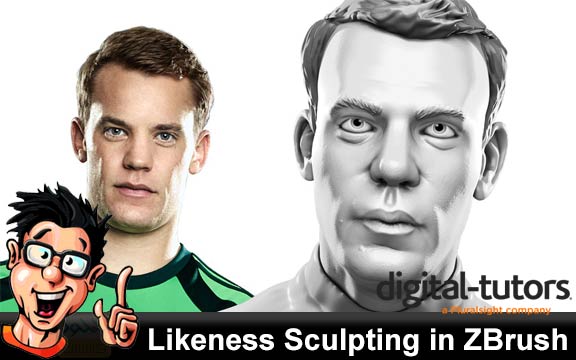 دانلود فیلم آموزشی Likeness Sculpting in ZBrush