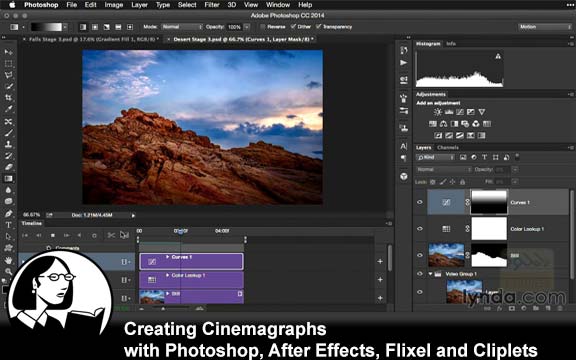 Creating Cinemagraphs with Photoshop After Effects Flixel and Cliplets