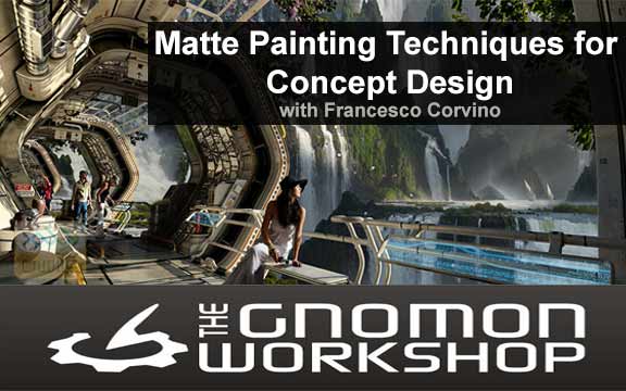 دانلود فیلم آموزشی Matte Painting Techniques for Concept Design