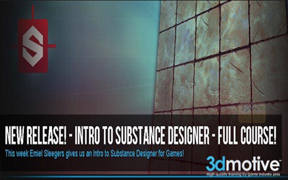 دانلود فیلم آموزشی Introduction To Substance Designer