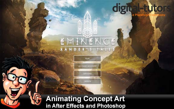 دانلود فیلم آموزشی Animating Concept Art in After Effects and Photoshop