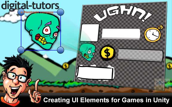 دانلود فیلم آموزشی Creating UI Elements for Games in Unity