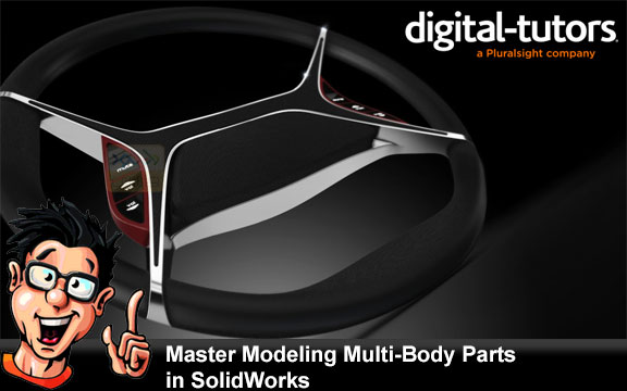 دانلود فیلم آموزشی Master Modeling Multi-Body Parts in SolidWorks