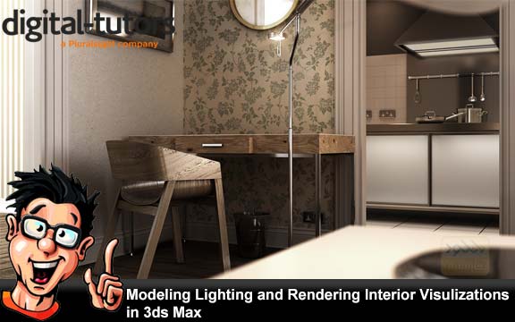 دانلود فیلم آموزشی Modeling Lighting and Rendering Interior Visulizations in 3ds Max