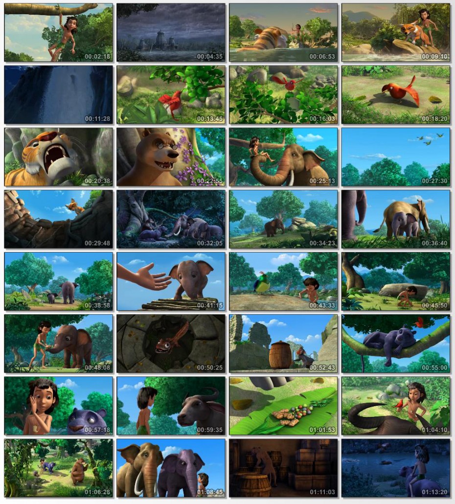 دانلود انیمیشن کارتونی The Jungle Book Waterfall Rescue