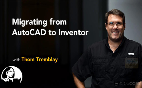 دانلود فیلم آموزشی Migrating from AutoCAD to Inventor