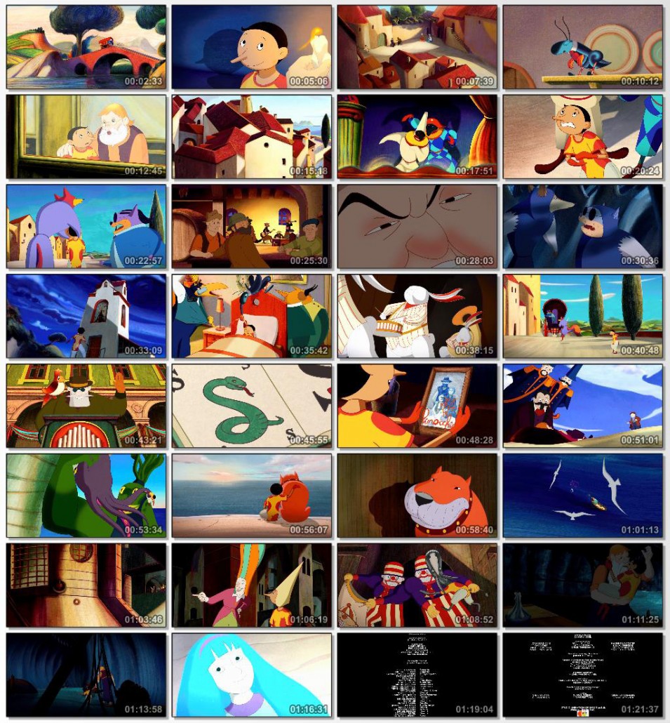 دانلود انیمیشن کارتونی Pinocchio 2012