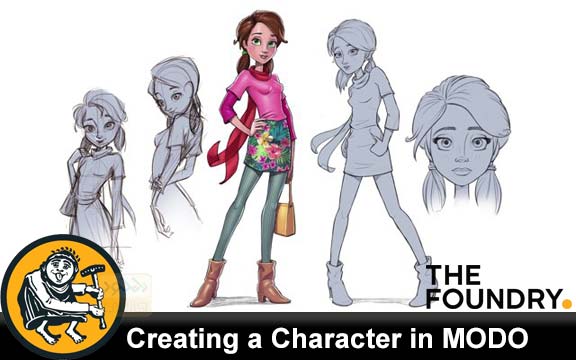 دانلود فیلم آموزشی Creating a Character in MODO