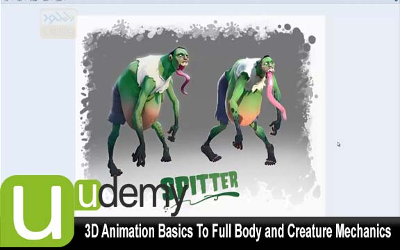 دانلود فیلم آموزشی 3D Animation Basics To Full Body and Creature Mechanics
