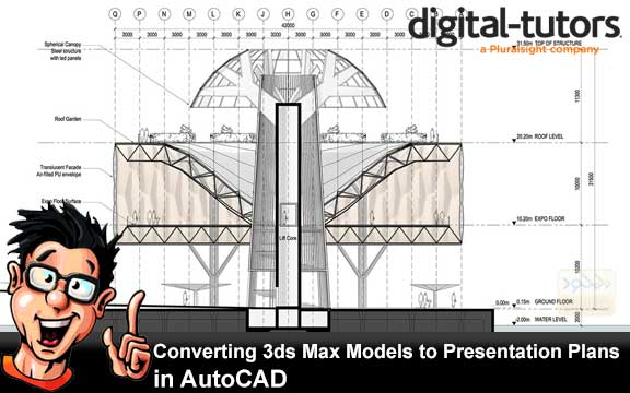 دانلود فیلم آموزشی Converting 3ds Max Models to Presentation Plans in AutoCAD