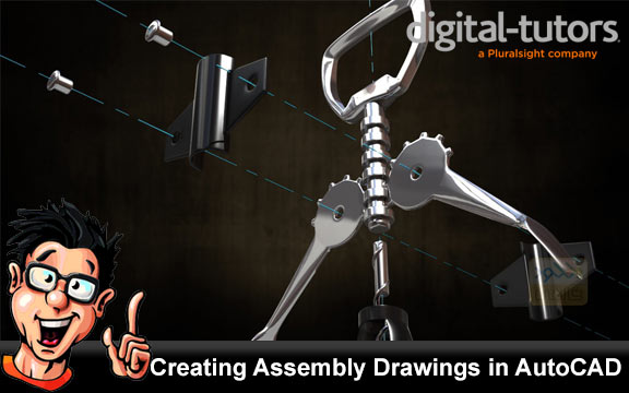 دانلود فیلم آموزشی Creating Assembly Drawings in AutoCAD