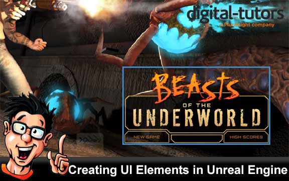 دانلود فیلم آموزشی Creating UI Elements in Unreal Engine