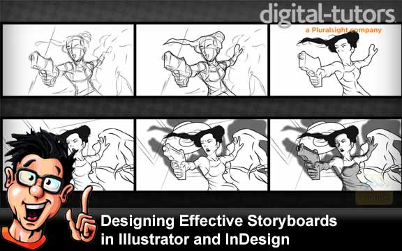 دانلود فیلم آموزشی Designing Effective Storyboards in Illustrator and InDesign