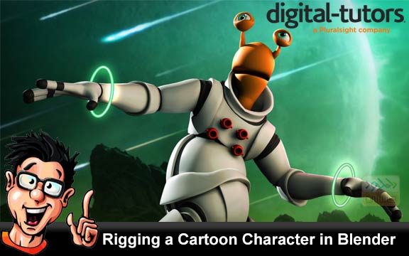 دانلود فیلم آموزشی Rigging a Cartoon Character in Blender