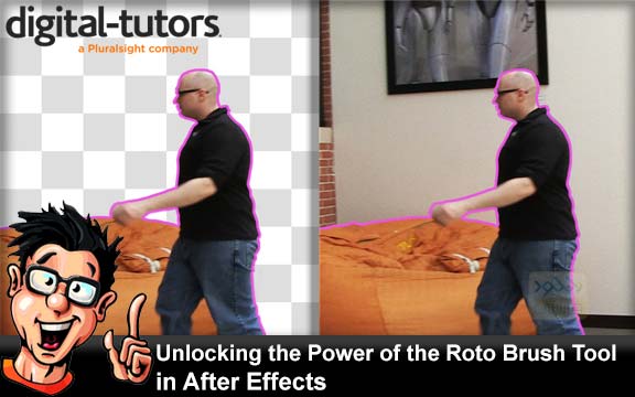 دانلود فیلم آموزشی Unlocking the Power of the Roto Brush Tool in AfterEffects