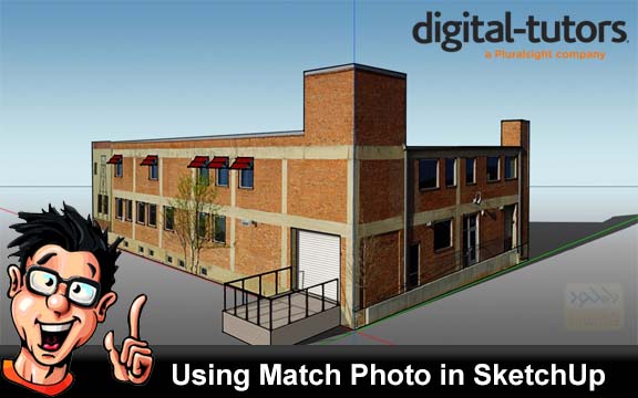 دانلود فیلم آموزشی Using Match Photo in SketchUp