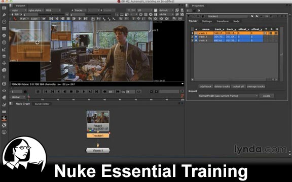دانلود فیلم آموزشی Nuke Essential Training